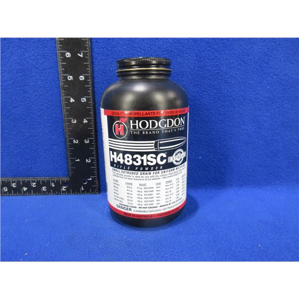 Hodgdon H4831SC Rifle Powder - 514 Grams Including Tub