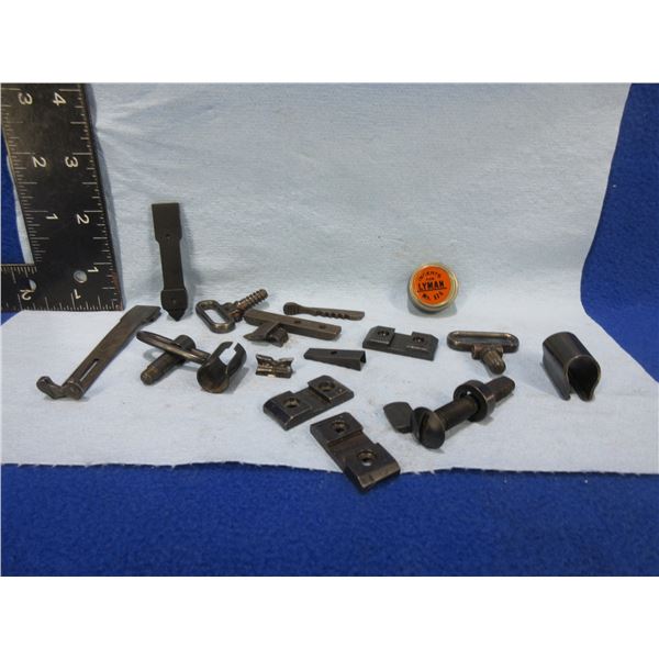 Lot of Misc. Gun Parts -  Sights, Swivels