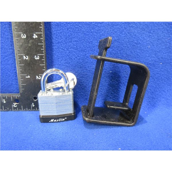 Marlin Pad Lock and Model MFC20 Lever Action Gun Lock