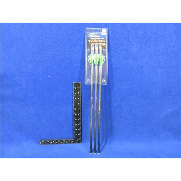 Excalibur Illuminated Diablo 18" Carbon Arrows 3 Pack