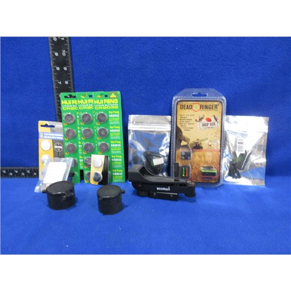Lot of Misc. - CR2032 Batteries, Dead Ringer Sight