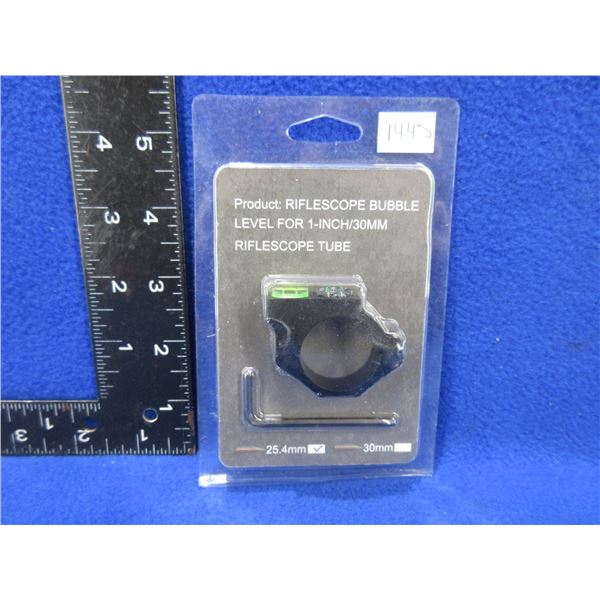 25.4MM Riflescope Bubble Level with Compass - Model 5025