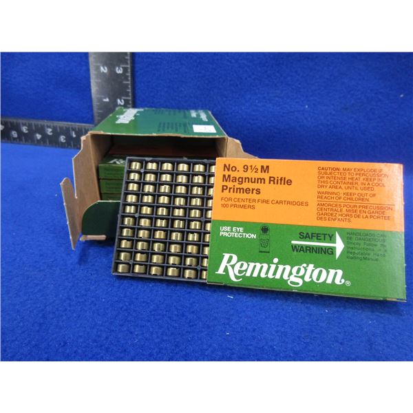 Remington No. 9 1/2M Magnum Rifle Primers - Carton of 826