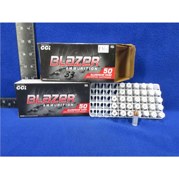 9MM Luger 115gr FMJ CCI Blazer Cartridges