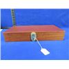 Image 4 : Wood Handgun Box - 15 1/8" x 7 3/4" x 2 1/2" Outside Dim