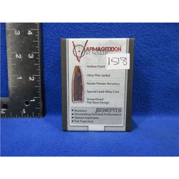 17 Cal. .172" 20gr FBHP Nosler Armageddon Bullets