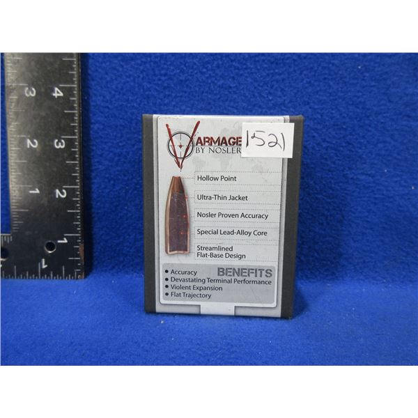 17 Cal. .172" 20gr FBHP Nosler Armageddon Bullets