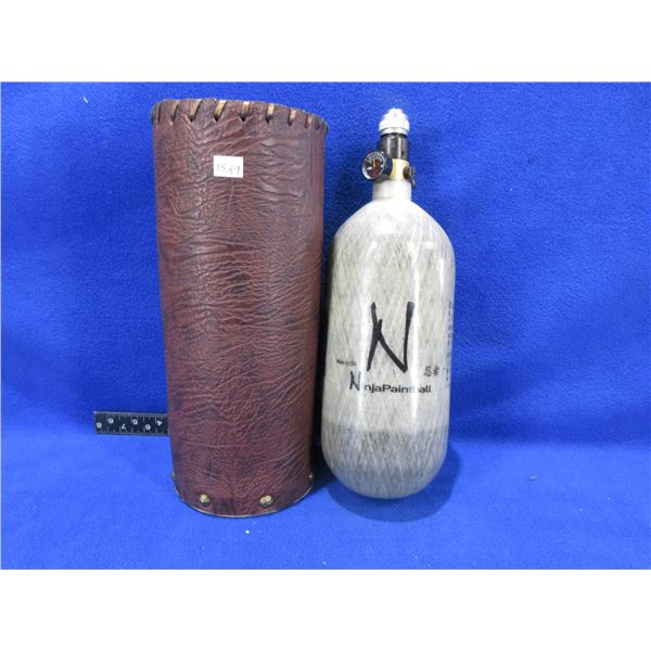 Ninja Paintball 3000 PSI Compressed Air Tank - Empty