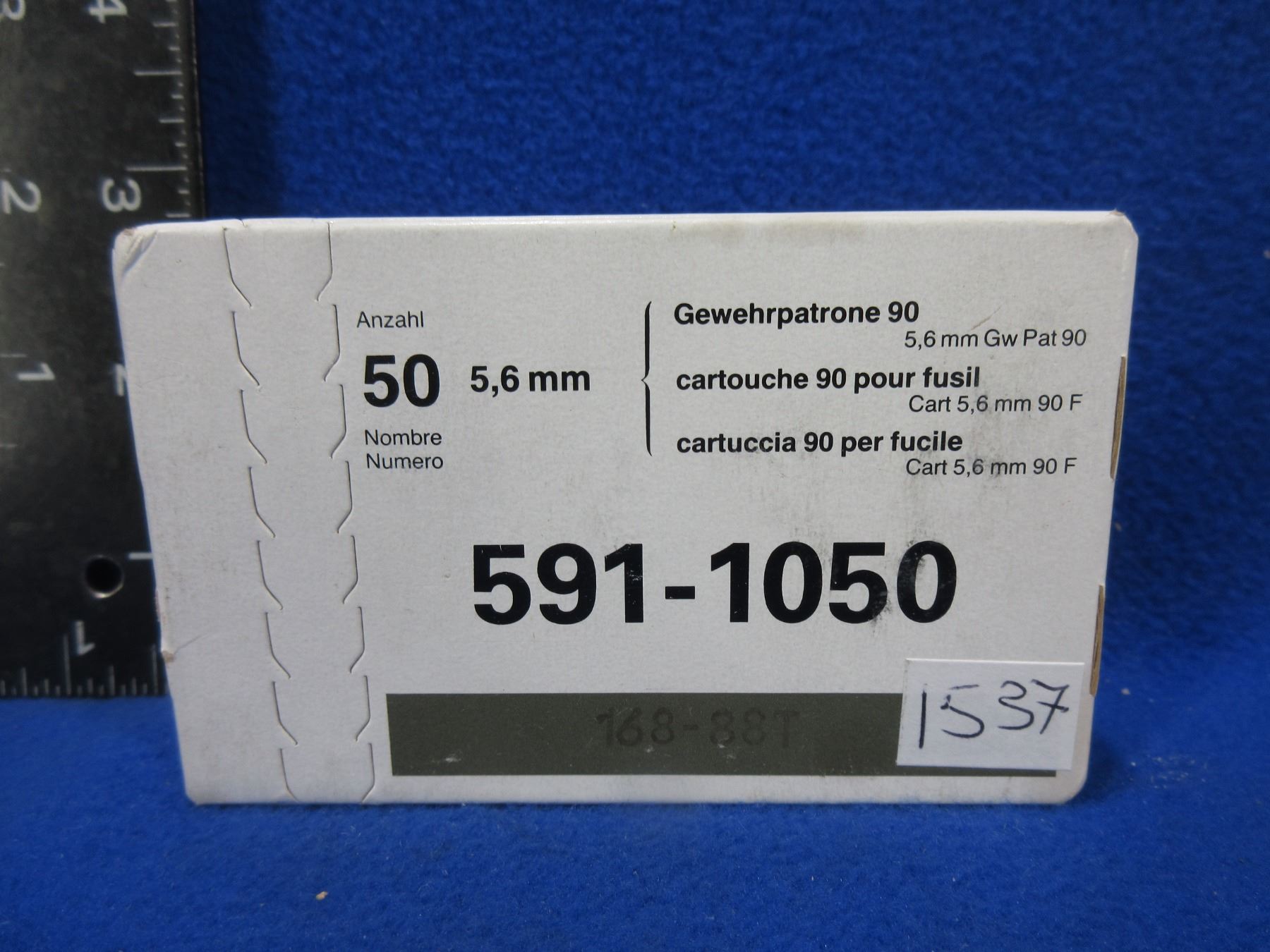 5.6MM/5.56 Nato Swiss GP90 Cartridges on Stripper Clips