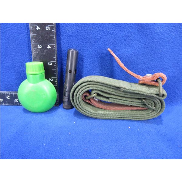 Chinese Type 56 SKS Sling with Oiler and Cleaning Brush