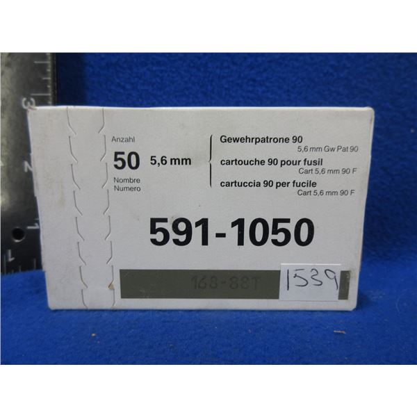 5.6MM/5.56 Nato Swiss GP90 Cartridges on Stripper Clips