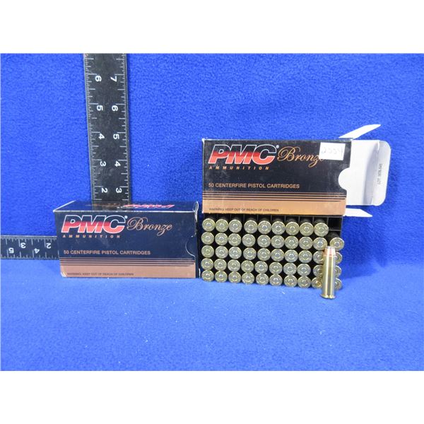 357 Magnum 158gr JSP PMC Bronze Pistol Cartridges