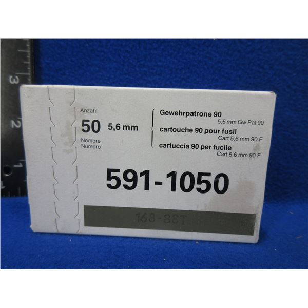 5.6MM/5.56 Nato Swiss GP90 Cartridges on Stripper Clips