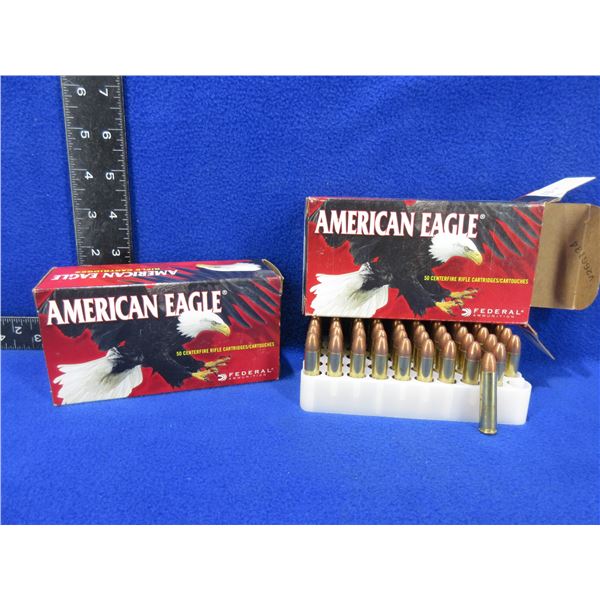 30 Carbine 110gr FMJ Federal American Eagle Cartridges