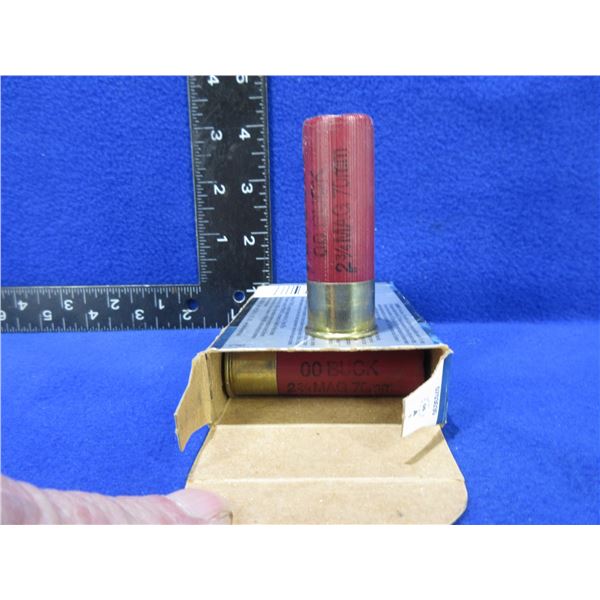 12 Ga 2 3/4" 00Buck Federal Power-Shok Shotshells