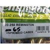 Image 2 : Brass Only - 22-250 Rem. Unprimed - Bag of Approx. 65