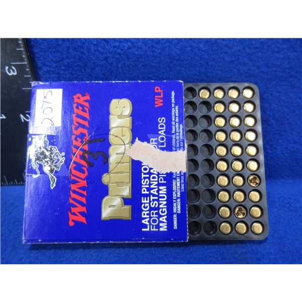 Winchester No. WLP Large Pistol Std or Magnum Primers