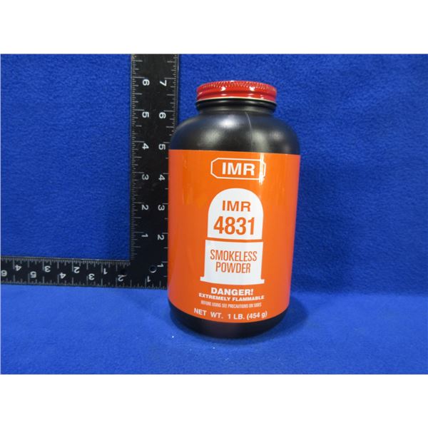 IMR 4831 Smokeless Powder - 312 Grams Including Tin