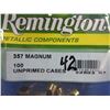 Image 2 : Brass Only - 357 Magnum Unprimed - Bag of Approx. 42