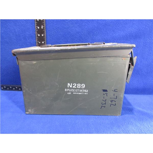 Metal Ammo Can - 11" x 5 1/2" x 7" Deep