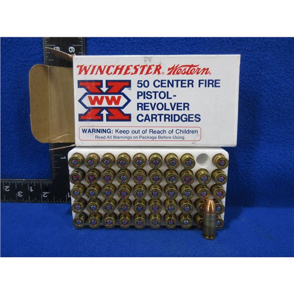 Collector Ammo - 9MM Luger 115gr FMC Win. Cartridges