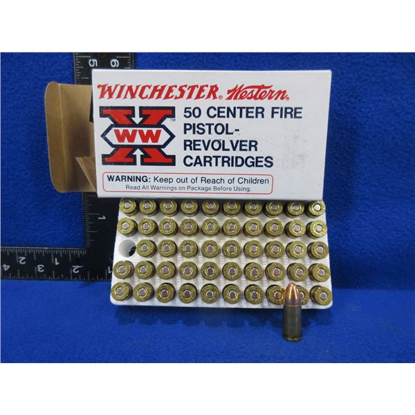 Collector Ammo - 9MM Luger 115gr FMC Win. Cartridges