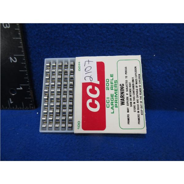 CCI 200 Large Rifle Primers - Box of 100