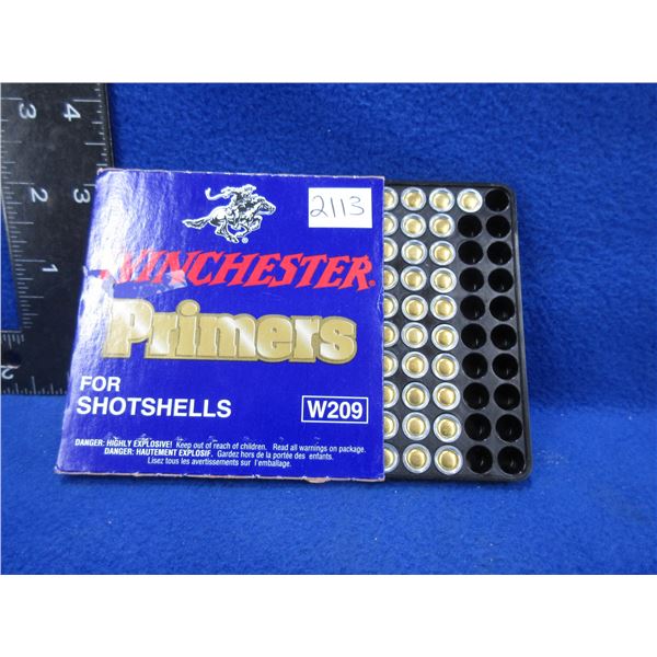 Winchester W209 Shotshell Primers - Box of 81
