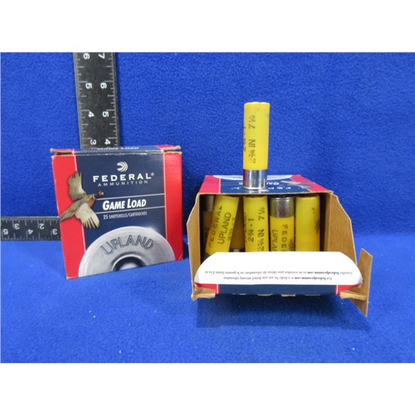20 Ga 2 3/4" 7 1/2 Shot Federal Game Load Shotshells