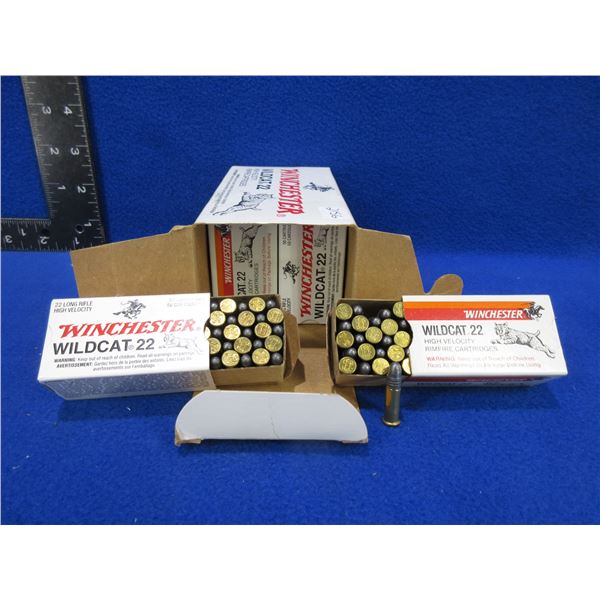 22 LR 40gr LRN Winchester Wildcat 22 Cartridges