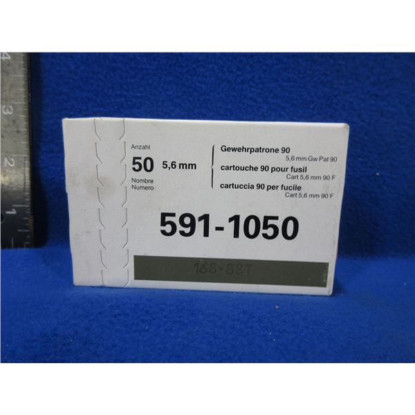 5.6MM/5.56 Nato Swiss GP90 Cartridges on Stripper Clips