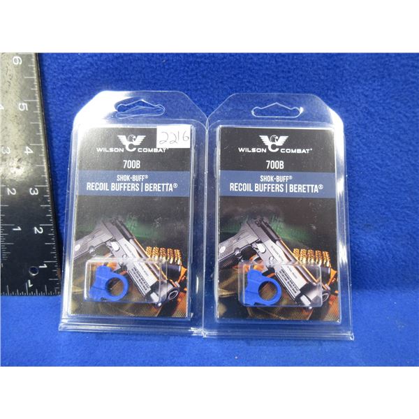 2 Wilson Combat 700B Shok-Buff Recoil Buffers - Beretta 92