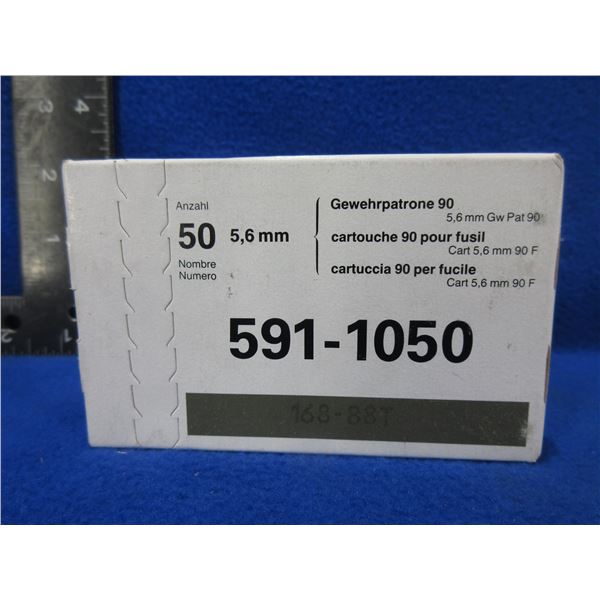 5.6MM/5.56 Nato Swiss GP90 Cartridges on Stripper Clips