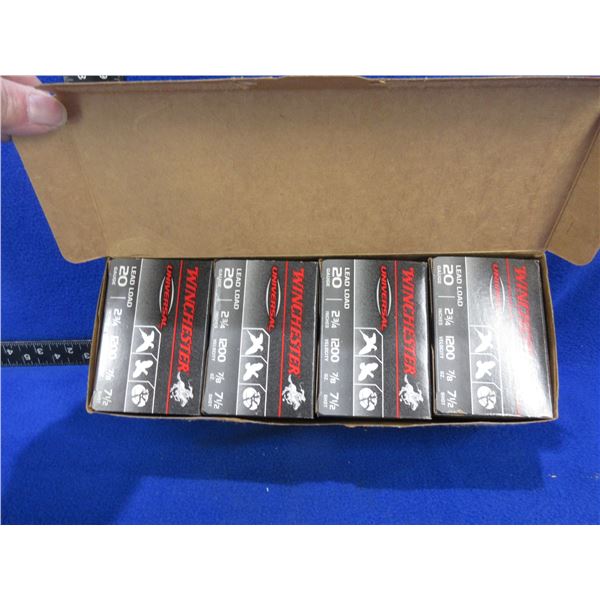 20 Ga 2 3/4" 7 1/2 Shot Win. Game & Target Shotshells