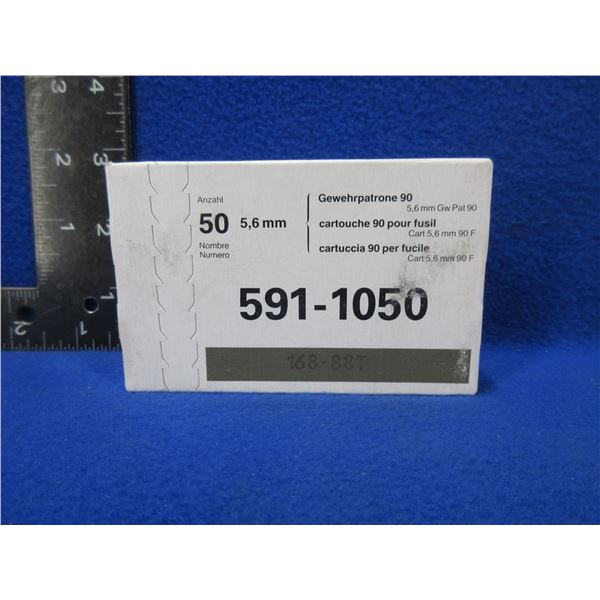 5.6MM/5.56 Nato Swiss GP90 Cartridges on Stripper Clips