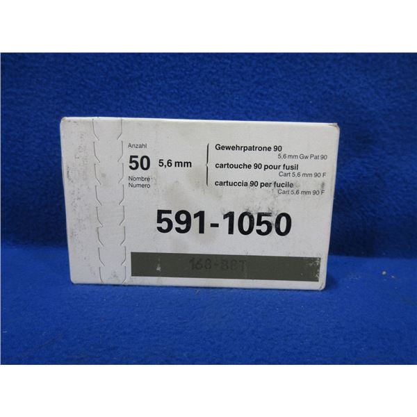 5.6MM/5.56 Nato Swiss GP90 Cartridges on Stripper Clips