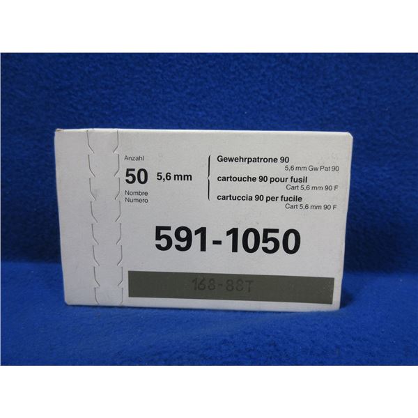 5.6MM/5.56 Nato Swiss GP90 Cartridges on Stripper Clips