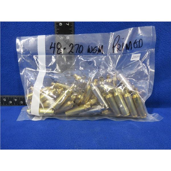 Primed Brass Only - 270 WSM Mixed Headstamps