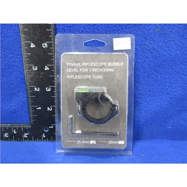 25.4MM Riflescope Bubble Level with Compass - Model 5025