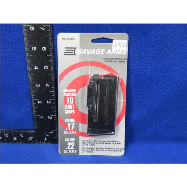 NEW - 17 HMR/22 WMR Savage 93 Series 10 Rd Magazine