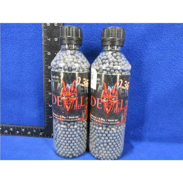 Blaster Devil Airsoft BB's - 0.36g/6mm BB