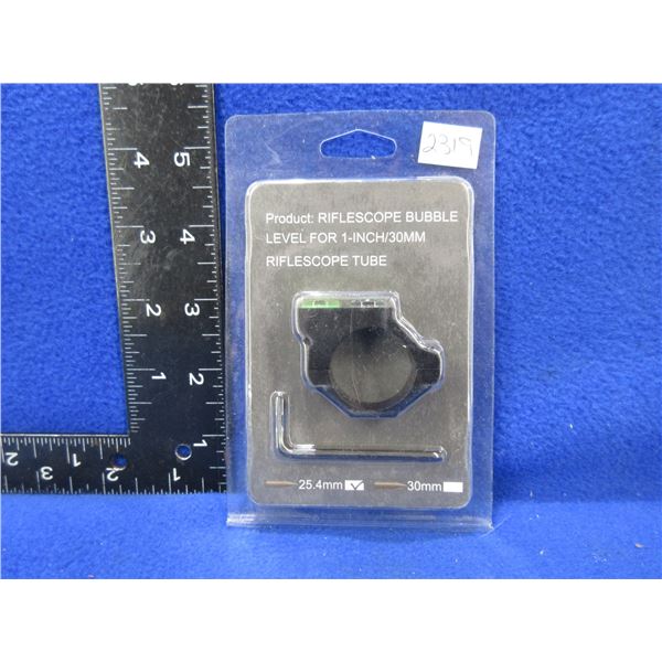 25.4MM Riflescope Bubble Level with Compass - Model 5025