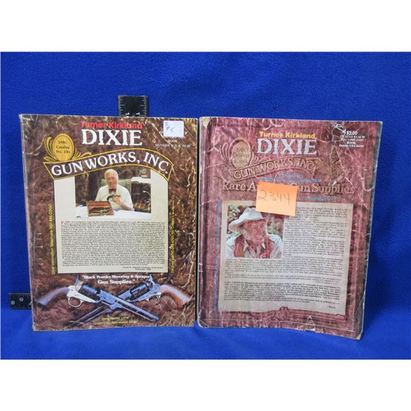 2 Books - Dixie Gun Works - 1980 and 1985 Catalogues