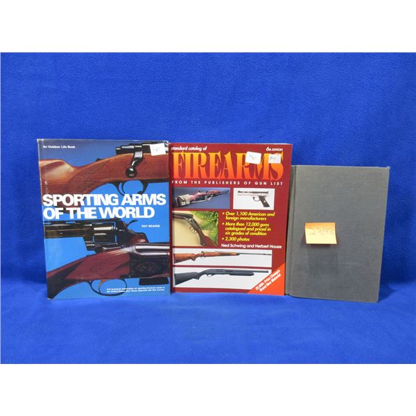 3 Books - Firearms, Sporting Arms, Rifles & Shotguns