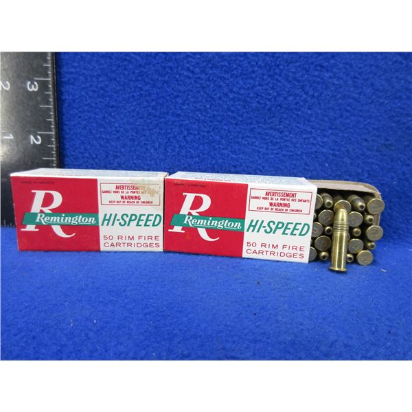 Collector Ammo - 22 LR HP Remington Hi-Speed Cartridges