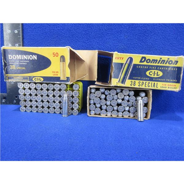 38 Spl Reloads in Collector Boxes - Box of 50, Box of 49
