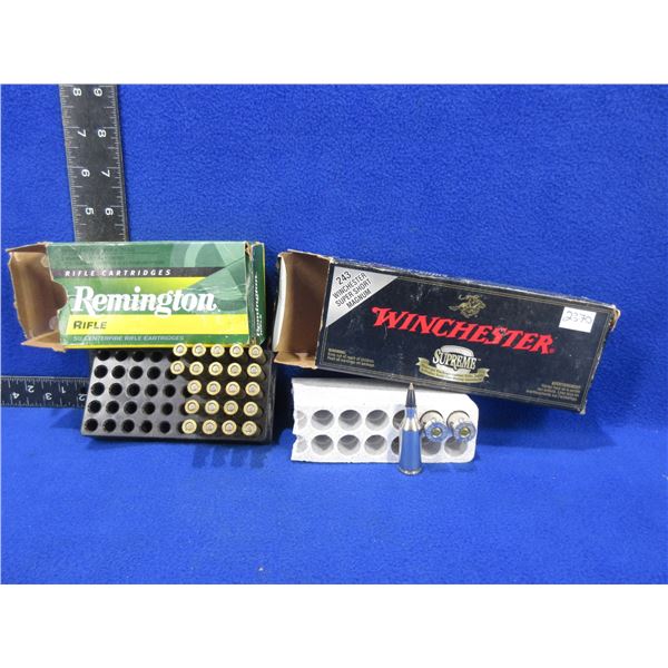 22 Hornet Reloads and 243 WSSM 95gr Cartridges