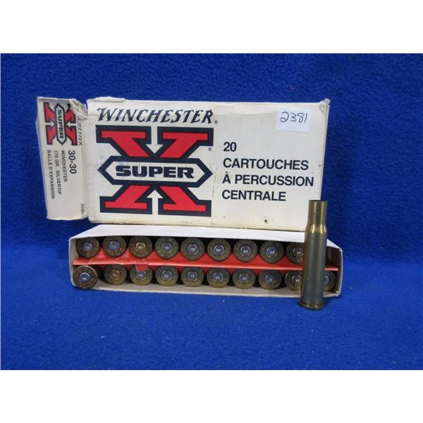 Brass Only - 30-30 Win. Mixed Headstamps Unprimed