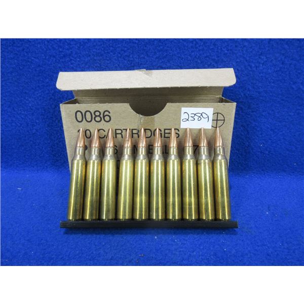 5.56MM Ball Cartridges on Stripper Clip - Box of 10