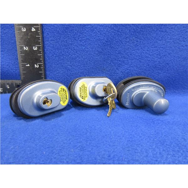 3 Trigger Locks Keyed Alike with 2 Keys